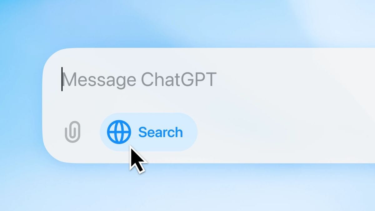 You Can Now Use ChatGPT's Search Feature for Free